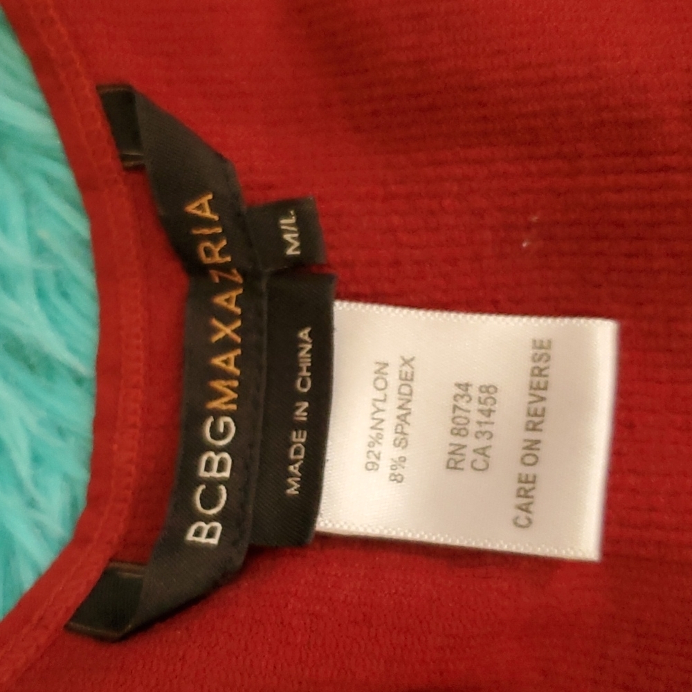 BCBGMaxAzria Ribbed Tank Top - Picture 3 of 4